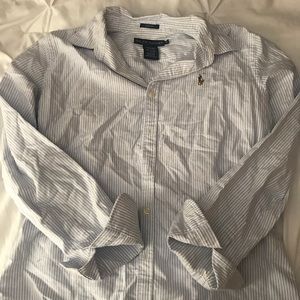 Polo Ralph Lauren Slim Fit Button Down Top